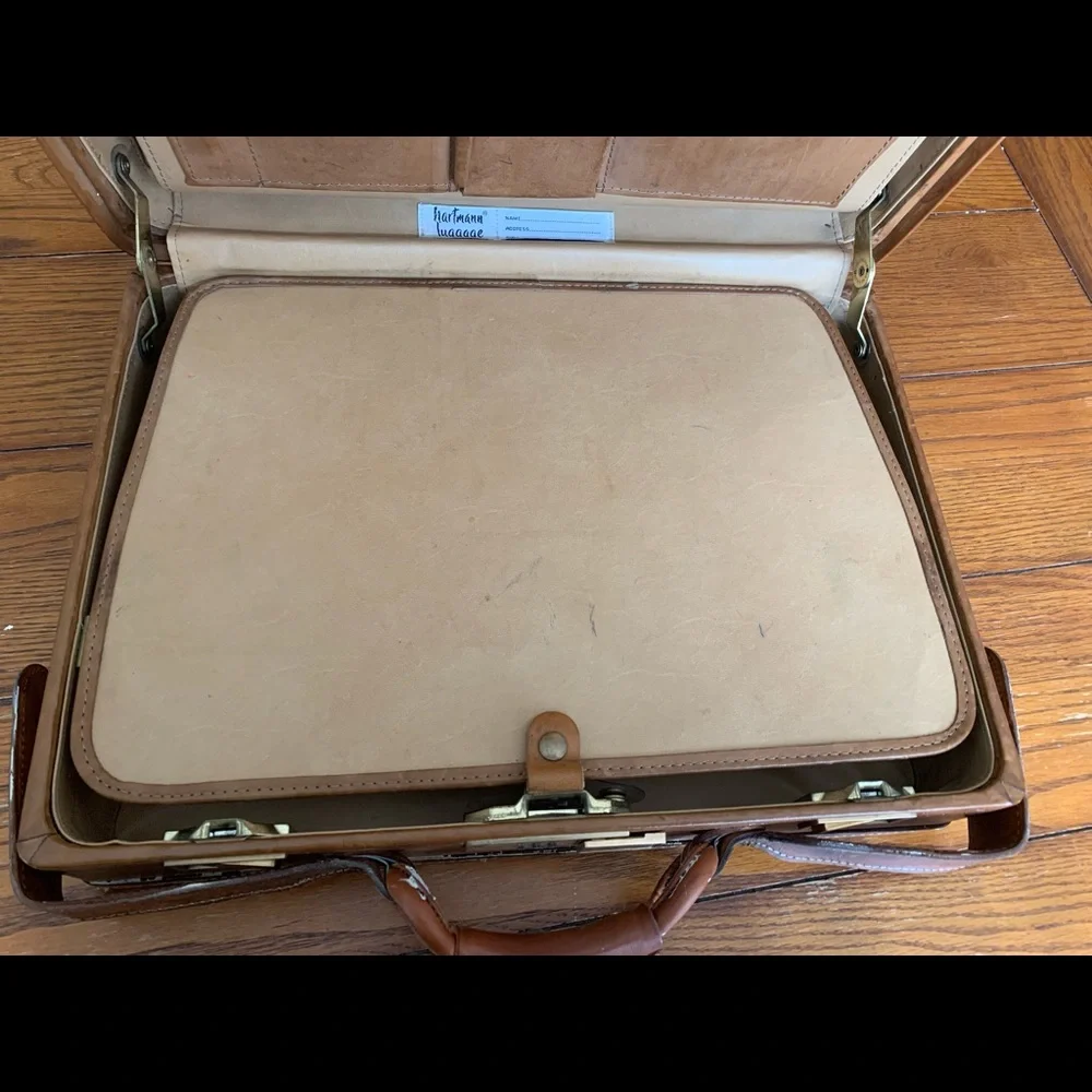 Vintage Leather Hartmann Luggage - Picture 8 of 10
